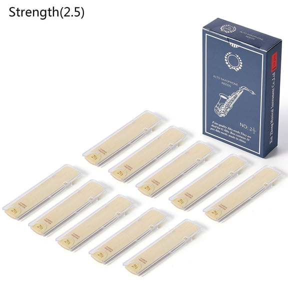 Reed Alto Saxophone Reeds Stable Sound 2 5 3 0 3 5 Naturally Air dried Strength 1 0 1 5 2 0 With Consistent Size