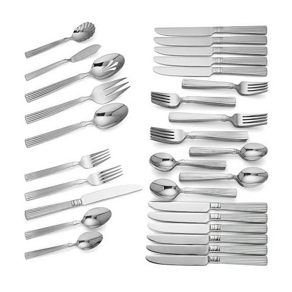 Reed And Barton Crescendo Ii 65-Piece Flatware Set