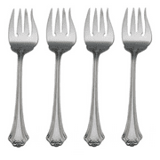 Reed & Barton Country French 18/10 Stainless Steel Salad Fork Set of Four