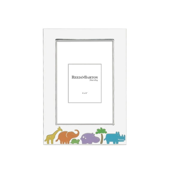 Reed & Barton Jungle Parade Picture Frame