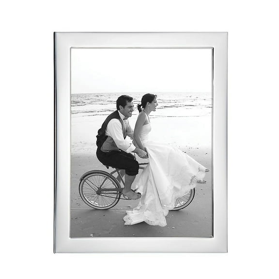 Reed and Barton Narrow Border Silver 8x10 frame - Engraveable - 8x10