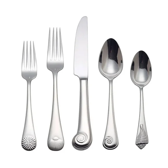 Reed & Barton Sea Shell 20Pc Flatware Set