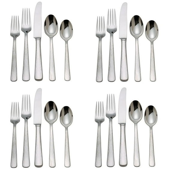 Reed & Barton Silver Echo 18/10 Stainless Steel 20pc. Set (Service for Four)