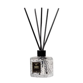 Reed Diffuser - Clean Natural Sticks (80ml) Essential Oil Reed Diffuser Set, Long Lasting Fragrance for Home, Bathroom, Bedroom, Room, Decor