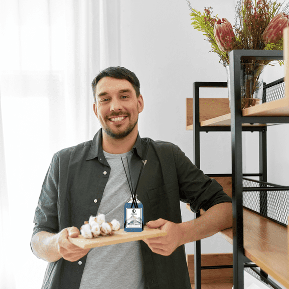 Reed Diffuser with Natural Sticks, Mountain Breeze Scent, 115 ml