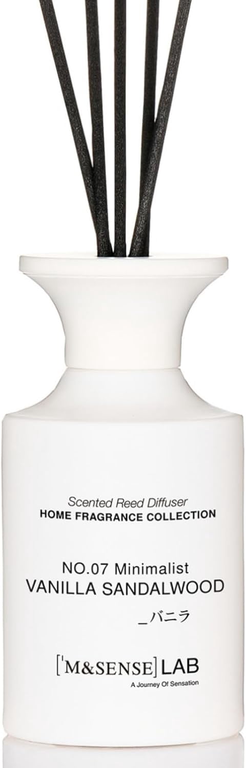 Reed Diffuser Set, 10.14 fl oz Large Reed Diffuser, Vanilla Sandalwood ...