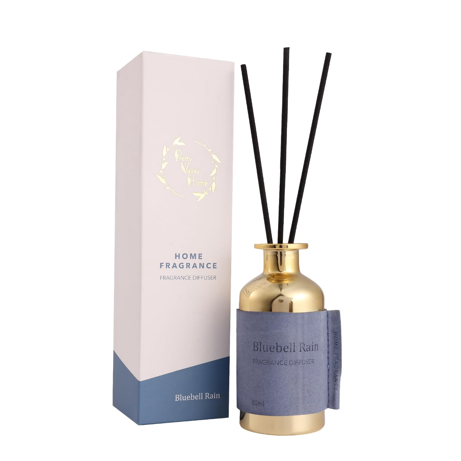 Reed Diffuser Set, Pretty Valley Home Diffuser 80Ml / 2.7 fl OZ Gift ...