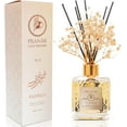 thumbnail image 1 of Reed Diffuser Set - Vanilla Coconut Oil, Oil Sticks, Bathroom Diffuser, Shelf Decor, 200ml with Preserved Flowers PEANÄK, 1 of 3