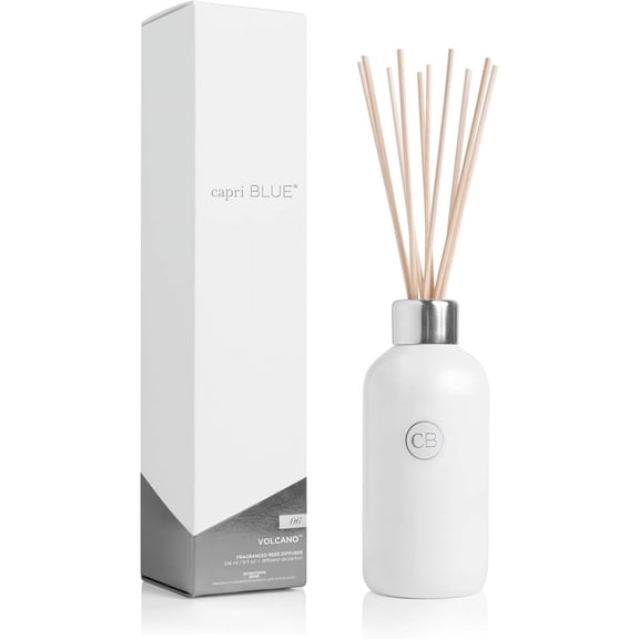 Reed Diffuser Set with Reeds Fragrance Oil and Glass Bottle White 8 Fl Oz