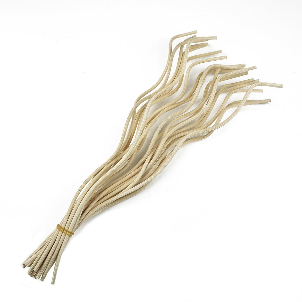 Reed Diffuser Sticks, Wavy Spiry Natural Rattan Reed Fragrance Diffuser