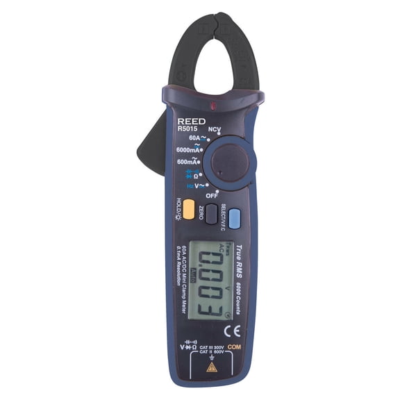Reed Instruments Clamp Meter,mA R5015