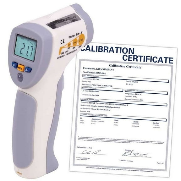 Reed Instruments Food Service IR Thermometer,Fixed,Sound FS-200-NIST