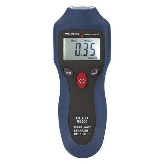 Reed Instruments Microwave Leakage Detector,4 Digit LCD R9200