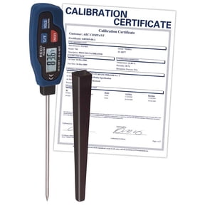 Reed Instruments Stem Thermometer,Max/Min,Nist Cert R2222-NIST