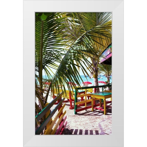 Reed, Jack 13x18 White Modern Wood Framed Museum Art Print Titled - Happy Day