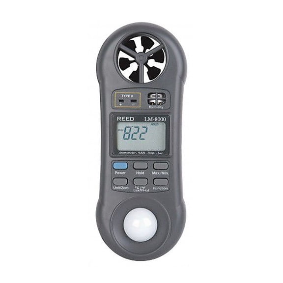 Reed LM-8000 6-in-1 Multi-Function Environmental Meter (LM-8000)