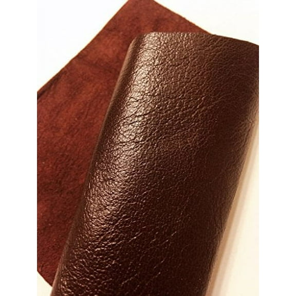 Reed© Leather Hides - Various Colors (Burgundy)