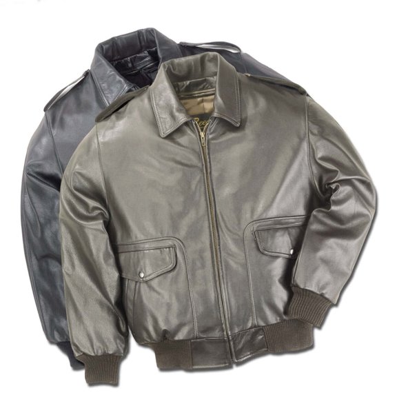 Reed Men's Bomber Leather Jacket Made in USA (3xl, Brown)