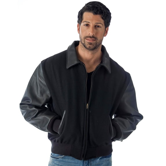 Reed Men's Executive Varsity Jacket Union 3XL Black