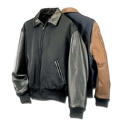Reed Mens Tall Executive Varsity Jacket Union XLTall Black