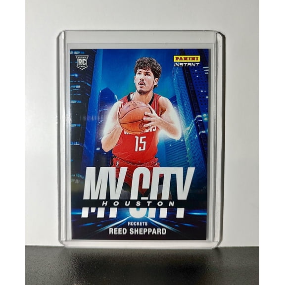 Reed Sheppard Rookie 2024-25 Panini MyCity NBA #21 Basketball Rockets 1/268