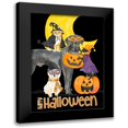 thumbnail image 1 of Reed, Tara 11x14 Black Modern Framed Museum Art Print Titled - Fright Night Friends-Happy Halloween II, 1 of 5