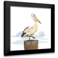 thumbnail image 1 of Reed, Tara 12x12 Black Modern Framed Museum Art Print Titled - Birds of the Coast on White III, 1 of 5
