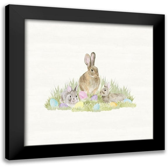 Reed, Tara 12x12 Black Modern Framed Museum Art Print Titled - Farmhouse Easter IV