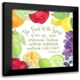 thumbnail image 1 of Reed, Tara 12x12 Black Modern Framed Museum Art Print Titled - Fruit of the Spirit I-Fruit, 1 of 5