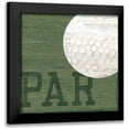 thumbnail image 1 of Reed, Tara 12x12 Black Modern Framed Museum Art Print Titled - Golf Days XII-Par, 1 of 5