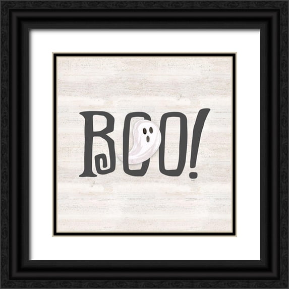 Reed, Tara 12x12 Black Ornate Wood Framed with Double Matting Museum Art Print Titled - Sit a Spell Sentiment no border I-Boo