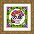 thumbnail image 1 of Reed, Tara 12x12 Gold Ornate Wood Framed with Double Matting Museum Art Print Titled - Day of the Dead I, 1 of 4