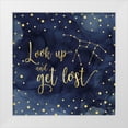 thumbnail image 1 of Reed, Tara 12x12 White Modern Wood Framed Museum Art Print Titled - Oh My Stars II Look Up, 1 of 4