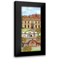 thumbnail image 1 of Reed, Tara 12x24 Black Modern Framed Museum Art Print Titled - Harvest Village vertical I, 1 of 5