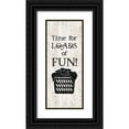 thumbnail image 1 of Reed, Tara 12x24 Black Ornate Wood Framed with Double Matting Museum Art Print Titled - Laundry Room Humor vertical II-Loads of Fun, 1 of 4