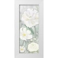 thumbnail image 1 of Reed, Tara 12x24 White Modern Wood Framed Museum Art Print Titled - Peaceful Repose Gray Panel II, 1 of 4