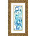 thumbnail image 1 of Reed, Tara 13x32 Gold Ornate Wood Framed with Double Matting Museum Art Print Titled - Ocean Influence All Over 3 pc Panel, 1 of 4