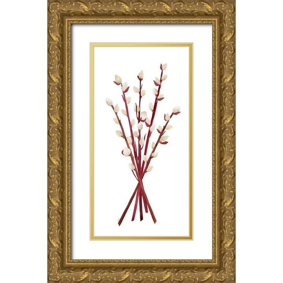 Reed, Tara 14x24 Gold Ornate Wood Framed with Double Matting Museum Art Print Titled - Fall Inspiration panel III