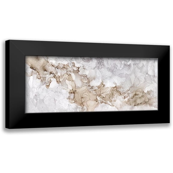 Reed, Tara 14x8 Black Modern Framed Museum Art Print Titled - Neutral Beauty Gray Panel