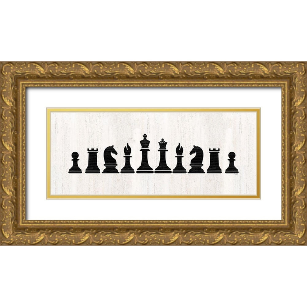 Reed, Tara 14x8 Gold Ornate Wood Framed with Double Matting Museum Art ...