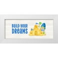 thumbnail image 1 of Reed, Tara 14x8 White Modern Wood Framed Museum Art Print Titled - Gnomes of Summer panel I-Build, 1 of 4