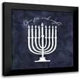 thumbnail image 1 of Reed, Tara 15x15 Black Modern Framed Museum Art Print Titled - Hanukkah Lights IV-One for Each Night, 1 of 5
