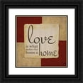 thumbnail image 1 of Reed, Tara 15x15 Black Ornate Wood Framed with Double Matting Museum Art Print Titled - Simple Wisdom IV, 1 of 4