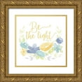 thumbnail image 1 of Reed, Tara 15x15 Gold Ornate Wood Framed with Double Matting Museum Art Print Titled - Kellys Garden IV-Be the Light, 1 of 4