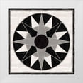thumbnail image 1 of Reed, Tara 15x15 White Modern Wood Framed Museum Art Print Titled - Black  and White Quilt Block X, 1 of 4