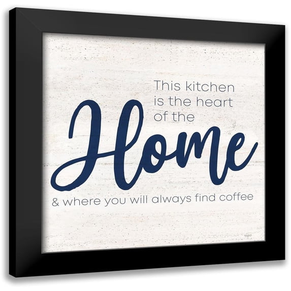 Reed, Tara 20x20 Black Modern Framed Museum Art Print Titled - Coffee Kitchen Humor VI-Home