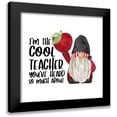 thumbnail image 1 of Reed, Tara 20x20 Black Modern Framed Museum Art Print Titled - Teacher Gnomes I-Cool Teacher, 1 of 5