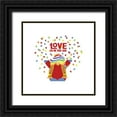thumbnail image 1 of Reed, Tara 20x20 Black Ornate Wood Framed with Double Matting Museum Art Print Titled - Pride Gnomes II single, 1 of 4