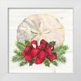 thumbnail image 1 of Reed, Tara 20x20 White Modern Wood Framed Museum Art Print Titled - Christmas by the Sea Sanddollar square, 1 of 4