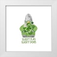 thumbnail image 1 of Reed, Tara 20x20 White Modern Wood Framed Museum Art Print Titled - Luck of the Gnomes I-Lucky Is, 1 of 4